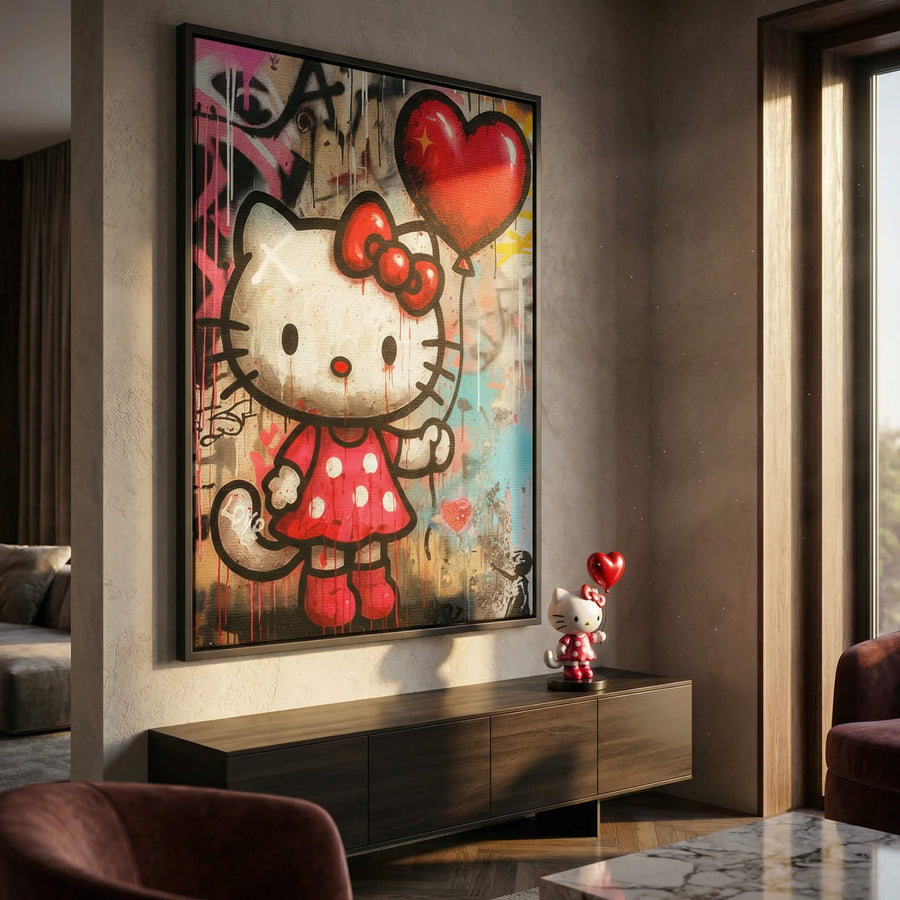 Love Kitty - Szkło akrylowe