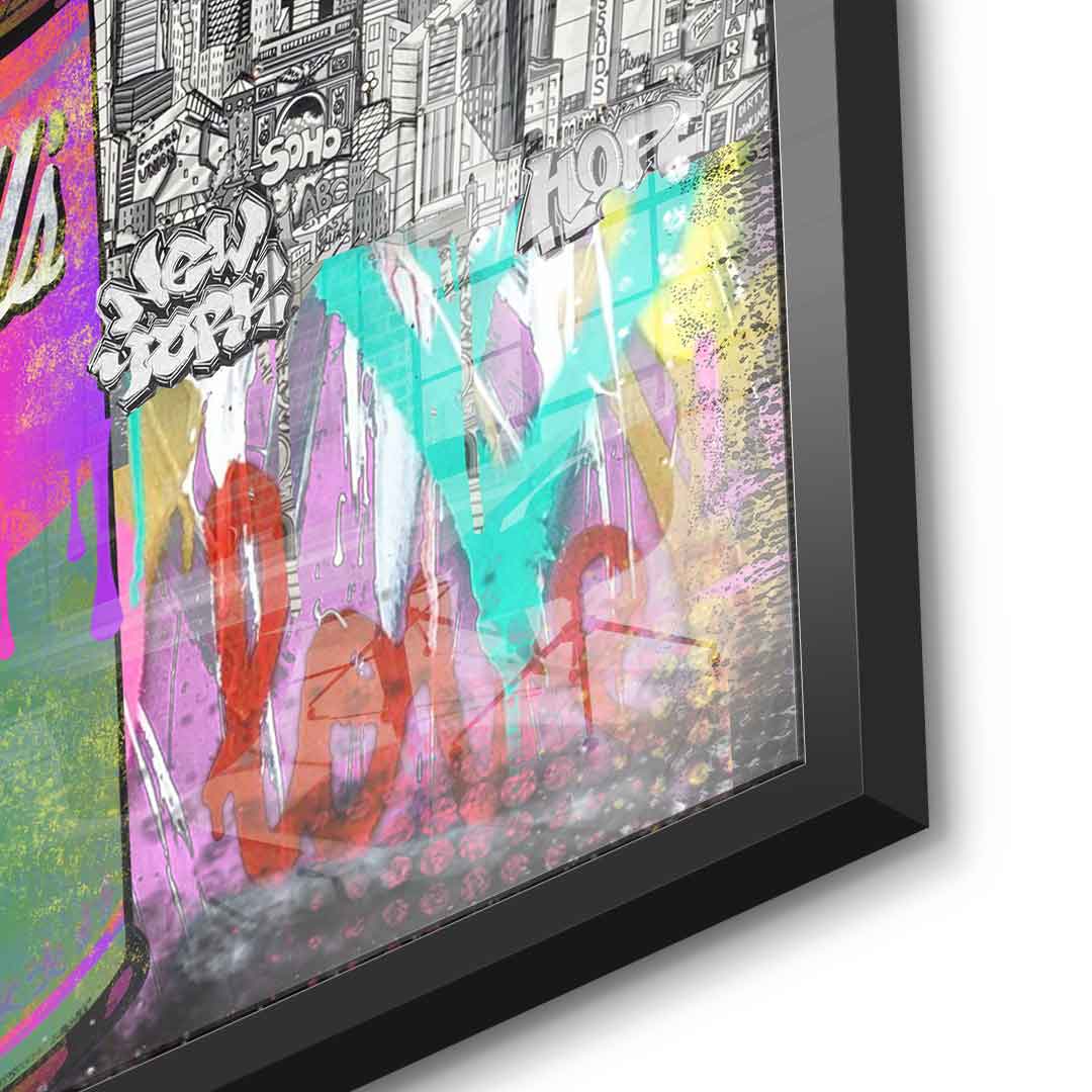 Love Soup - Acrylglas