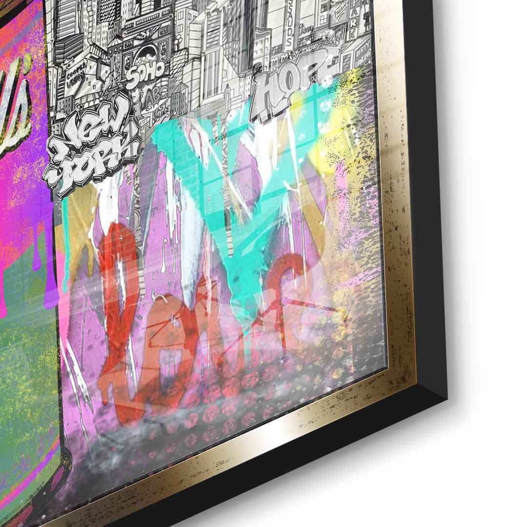 Love Soup - Acrylglas