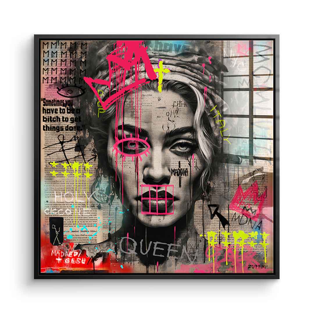 Madona - Acrylic glass