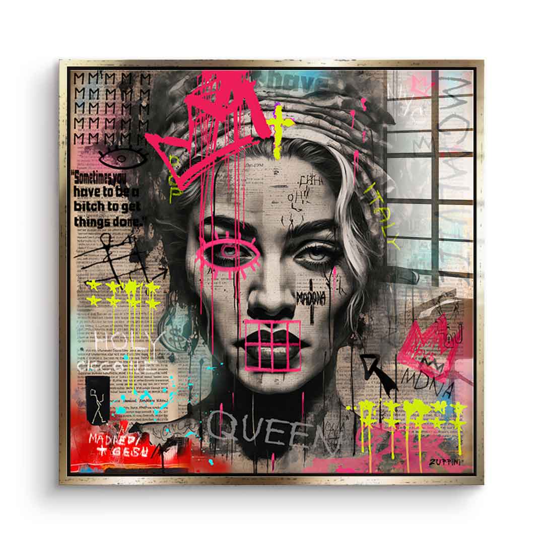 Madona - Acrylic glass