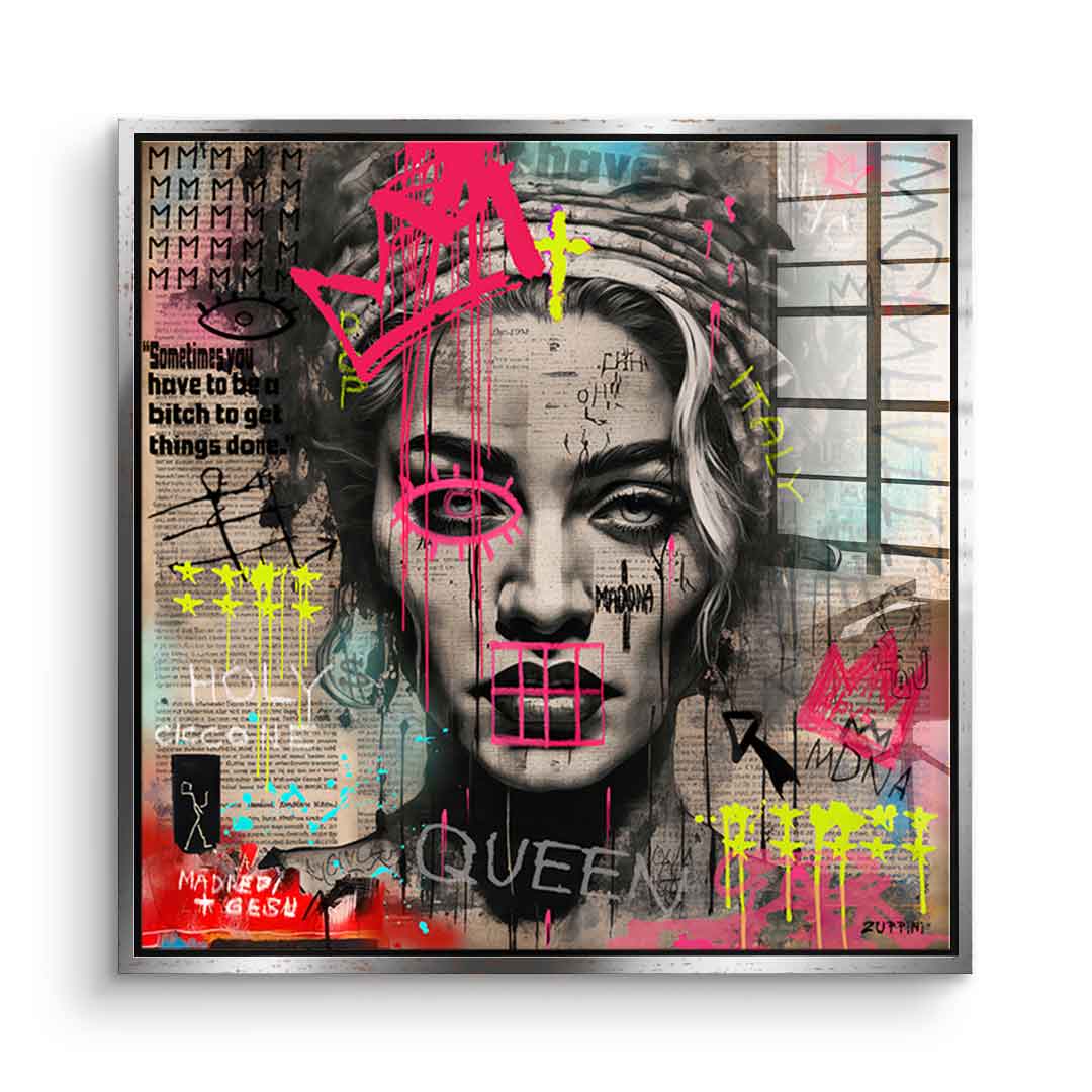 Madona - Acrylic glass