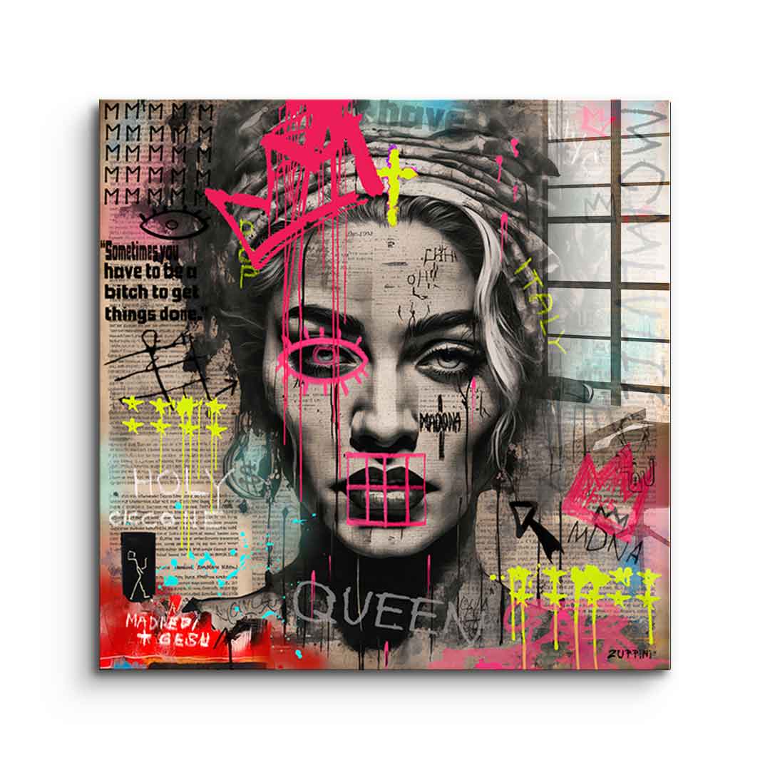 Madona - Acrylic glass