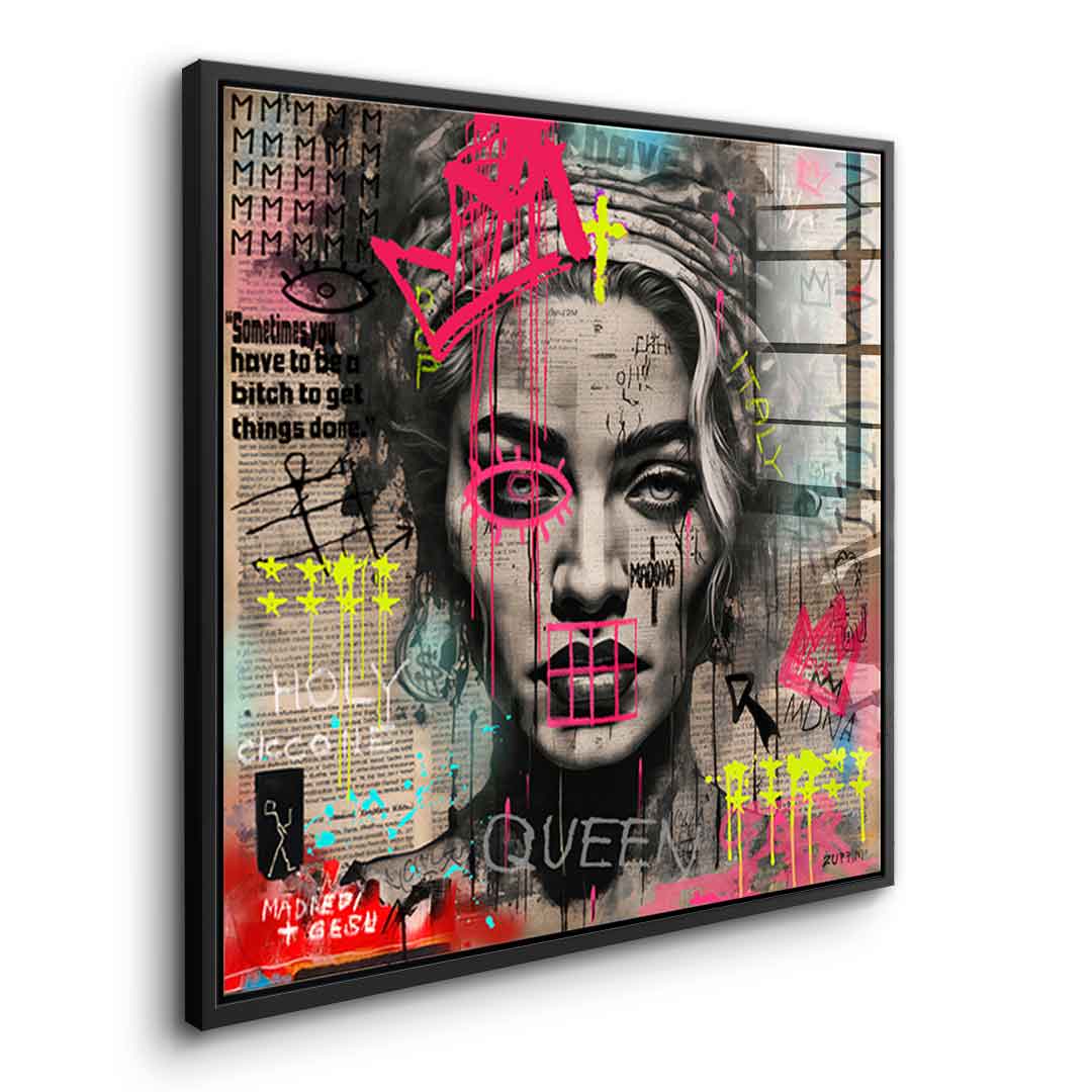 Madona - Acrylic glass