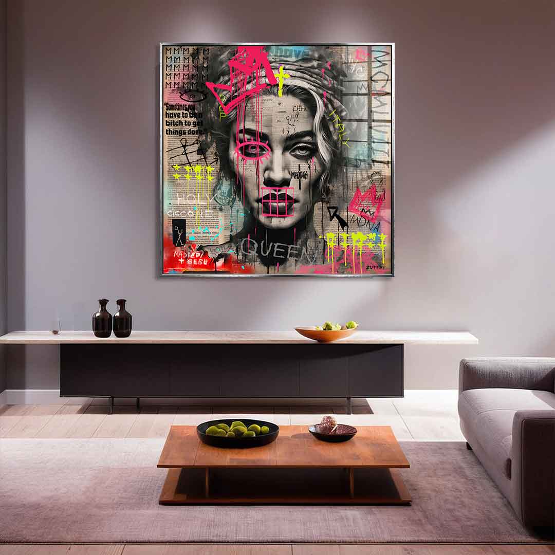 Madona - Acrylic glass