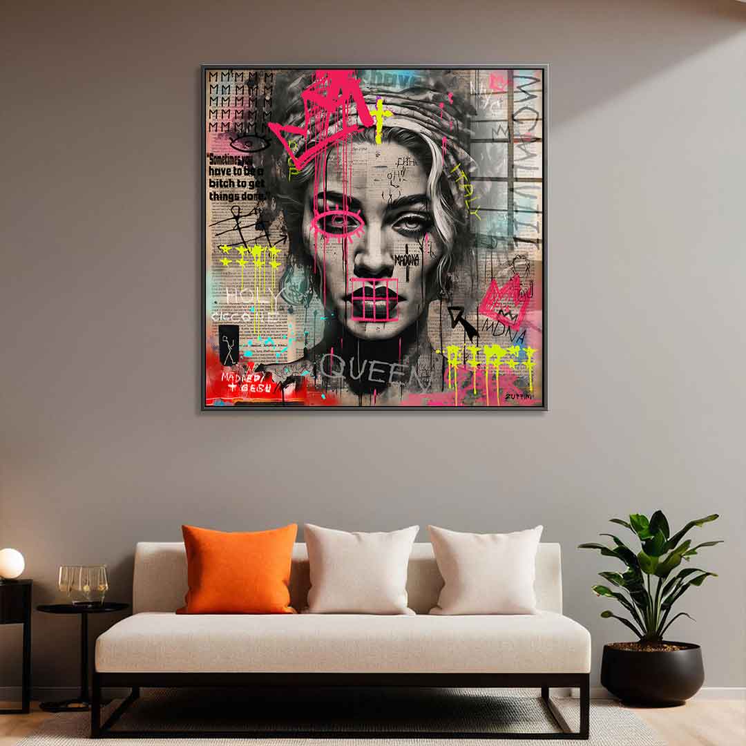 Madona - Acrylic glass