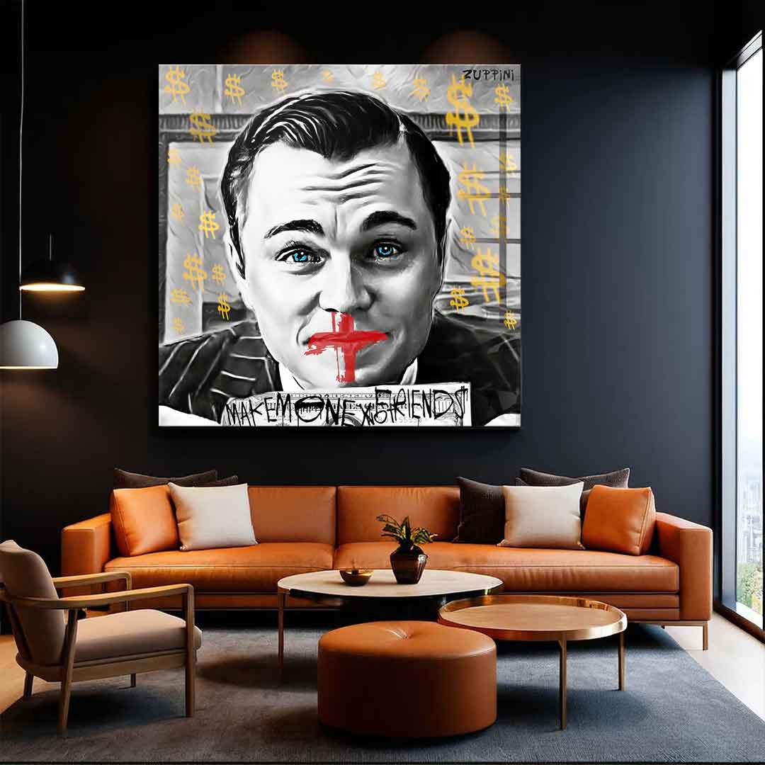 Make Money No Friends - Szkło akrylowe