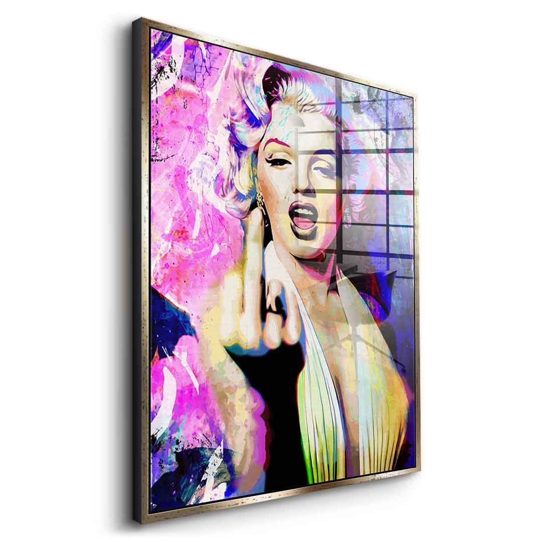 Marilyn Fuck U - Acrylglas