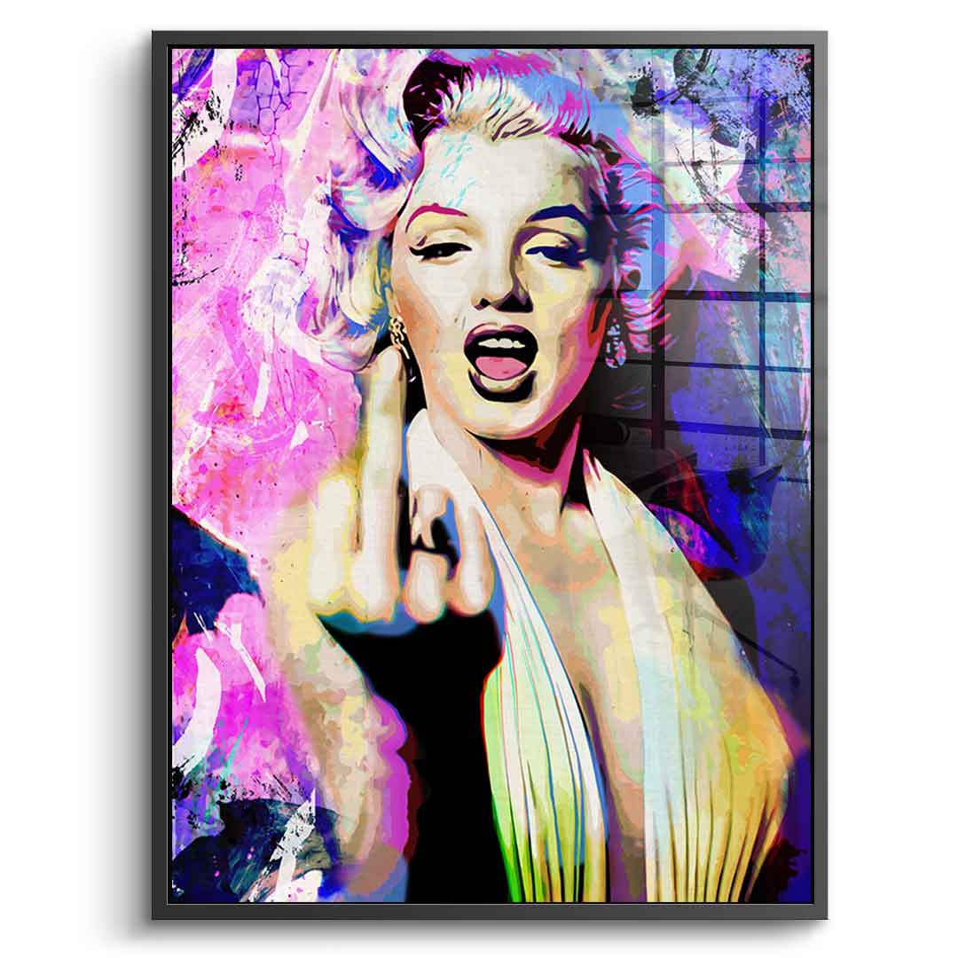 Marilyn Fuck U - Acrylglas