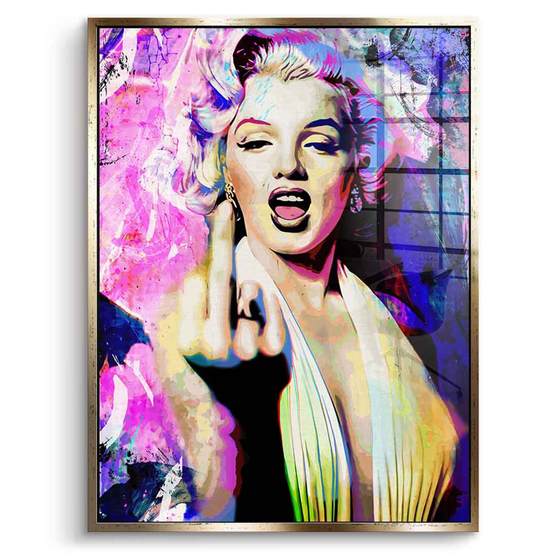 Marilyn Fuck U - Acrylglas