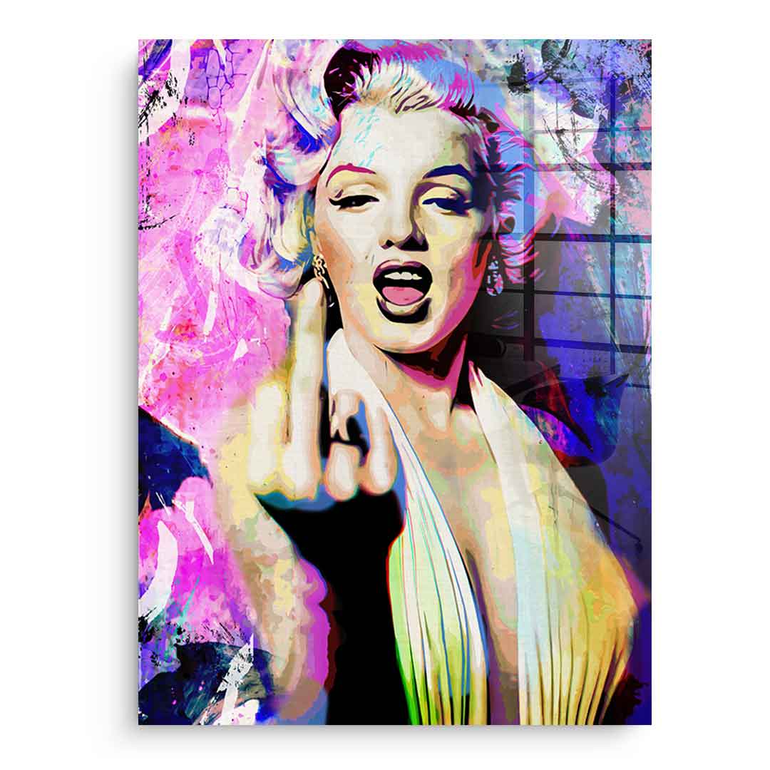 Marilyn Fuck U - Acrylglas