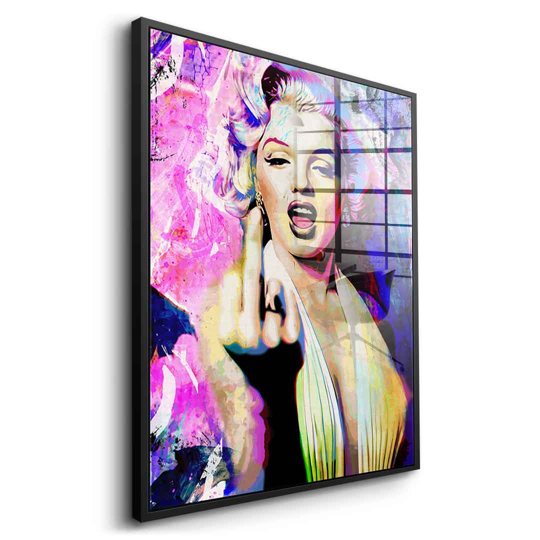 Marilyn Fuck U - Acrylglas