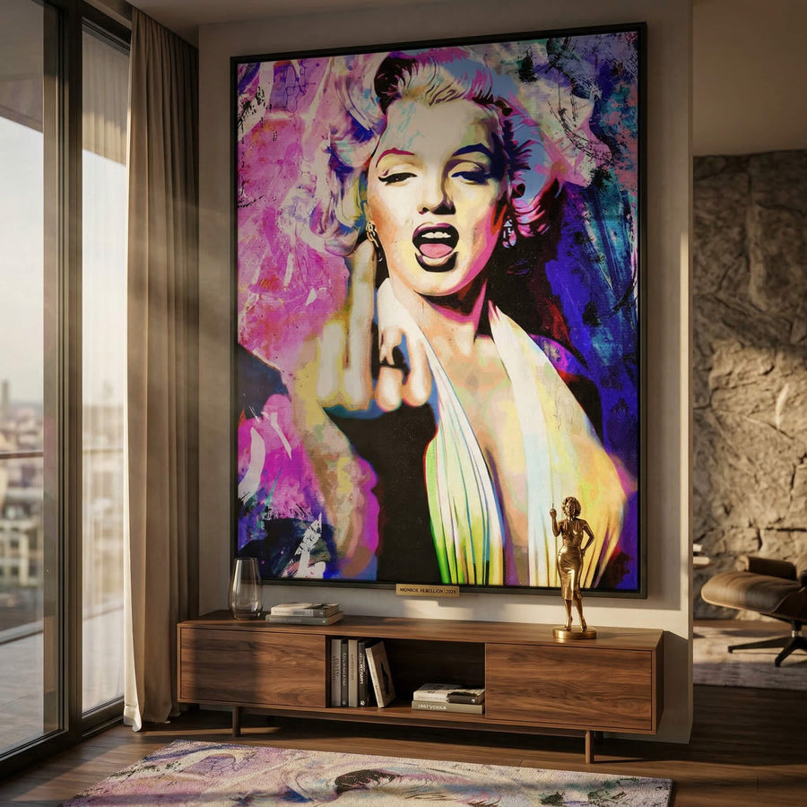 Marilyn Fuck U - Szkło akrylowe