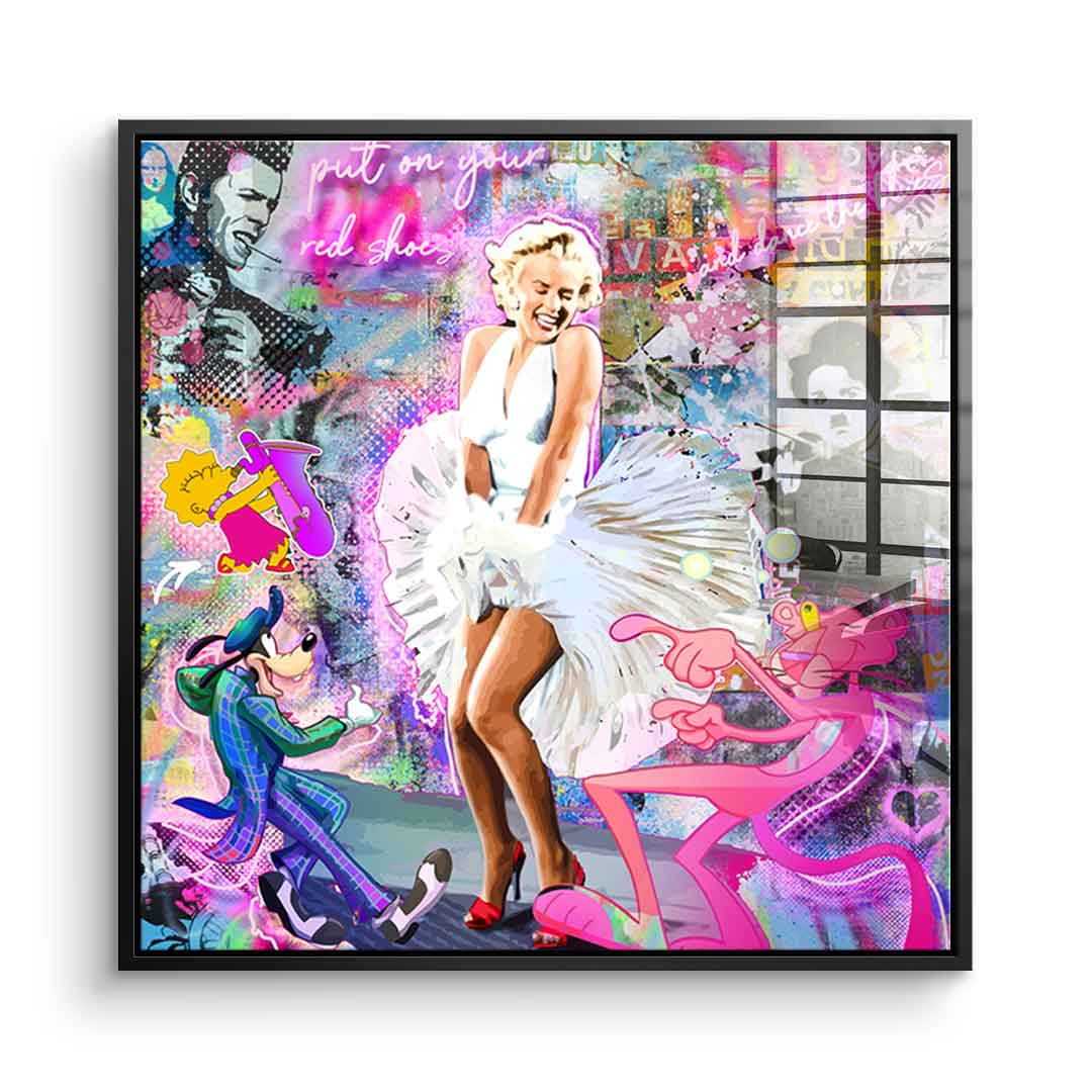 Marilyn Dance – szkło akrylowe