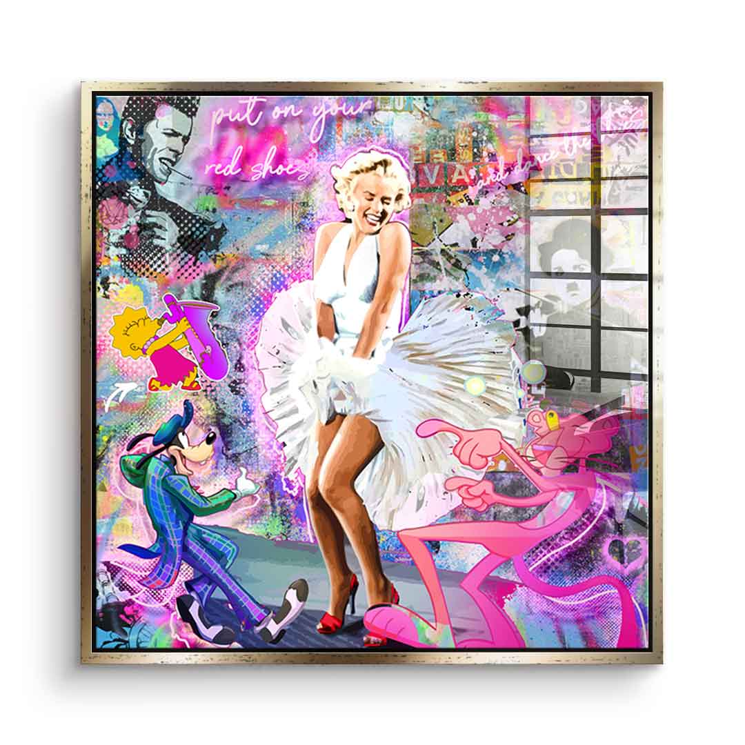 Marilyn Dance – szkło akrylowe