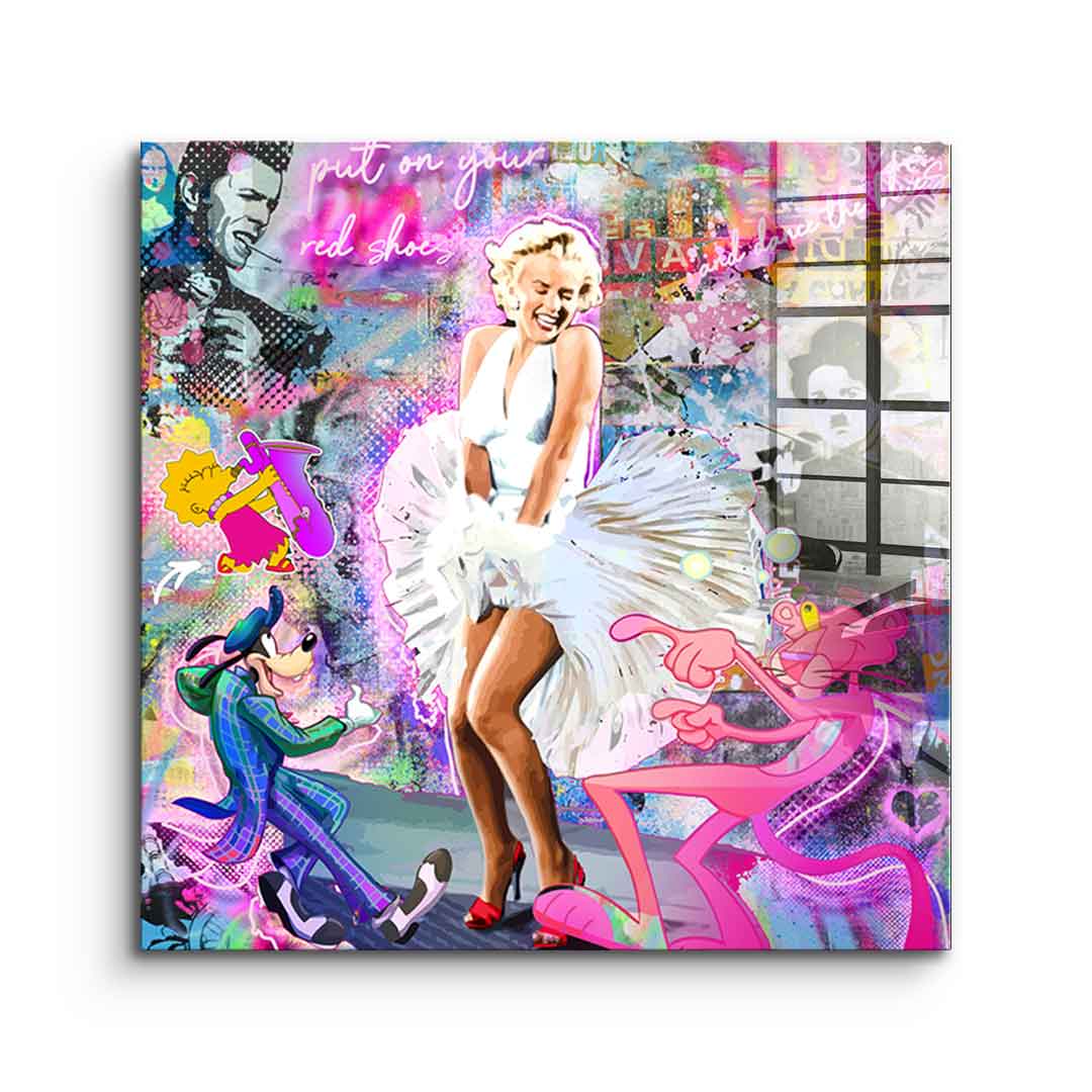 Marilyn Dance – szkło akrylowe