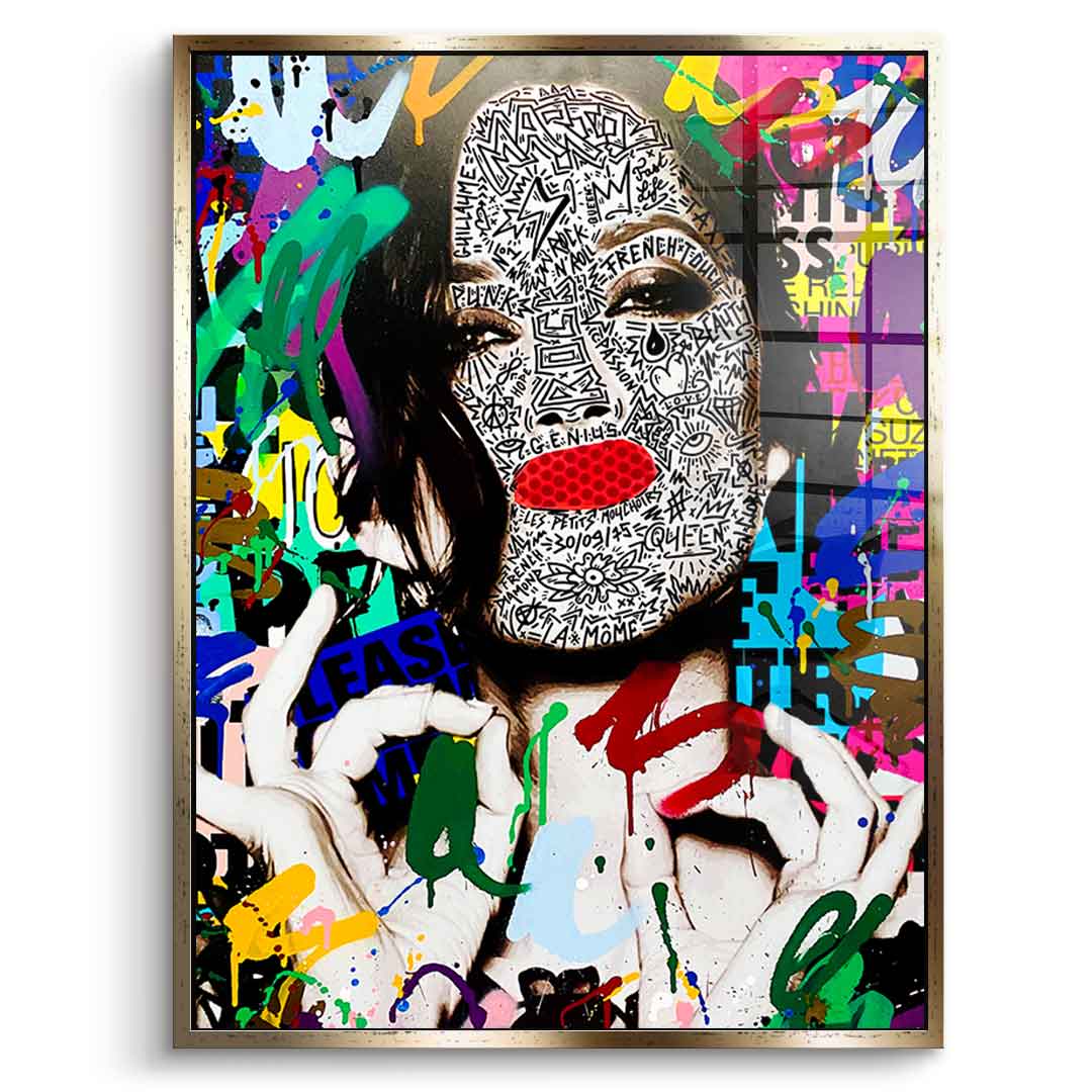 Rocking Kleiner Heldn - Acrylglas
