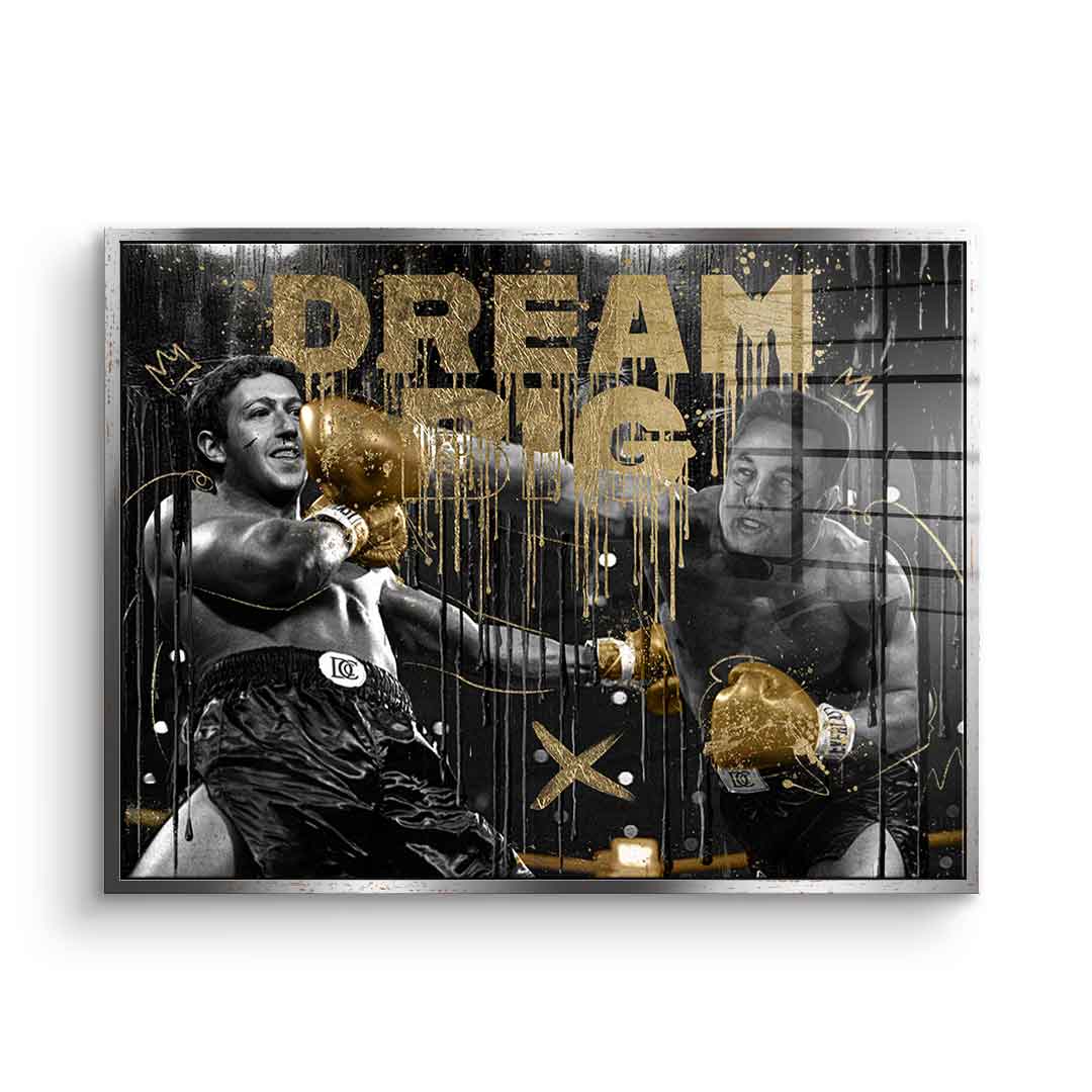 Billionaire Fight - Szkło akrylowe