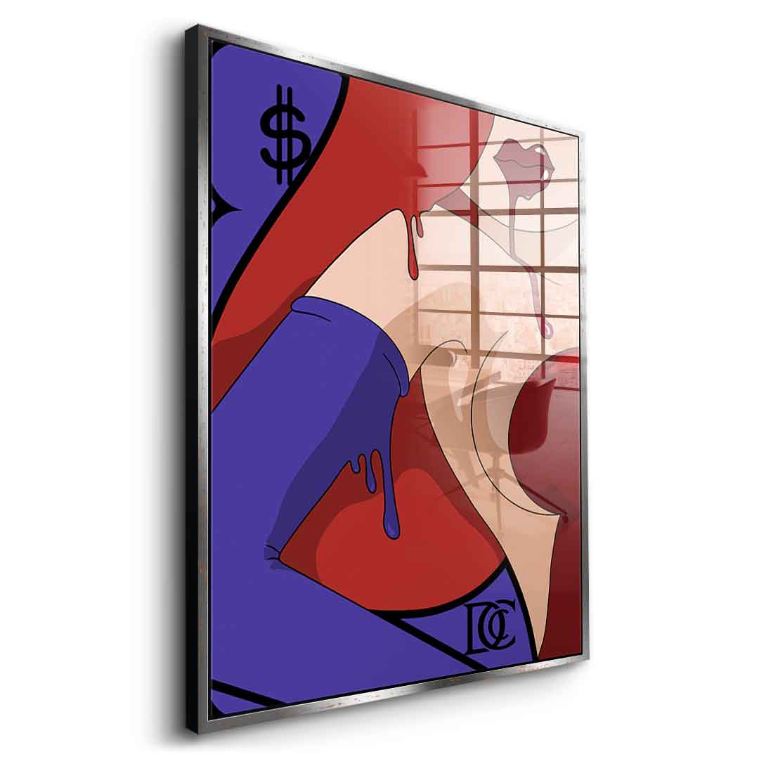 Melting Jessica 2 - Acrylglas