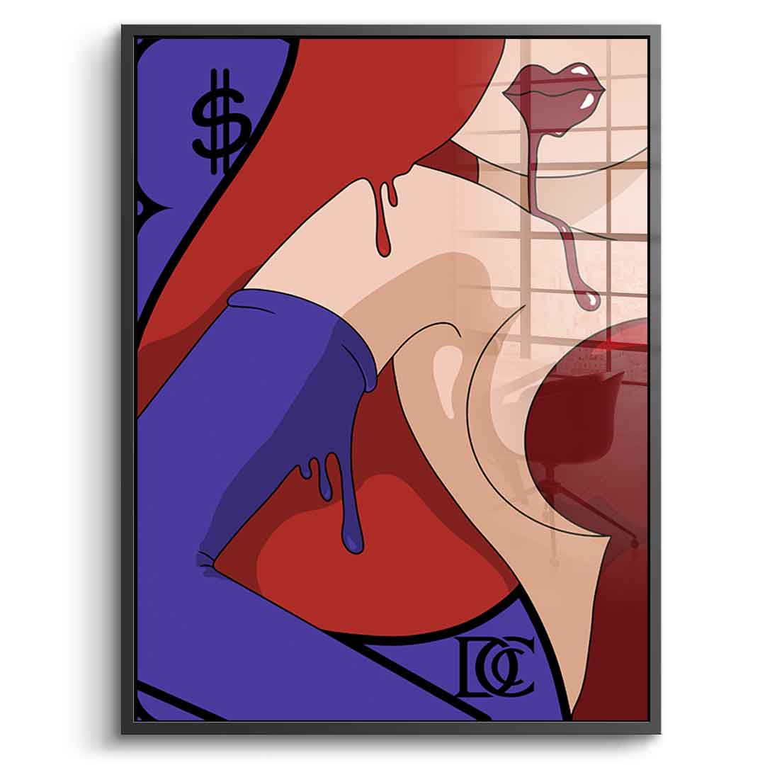 Melting Jessica 2 - Acrylglas