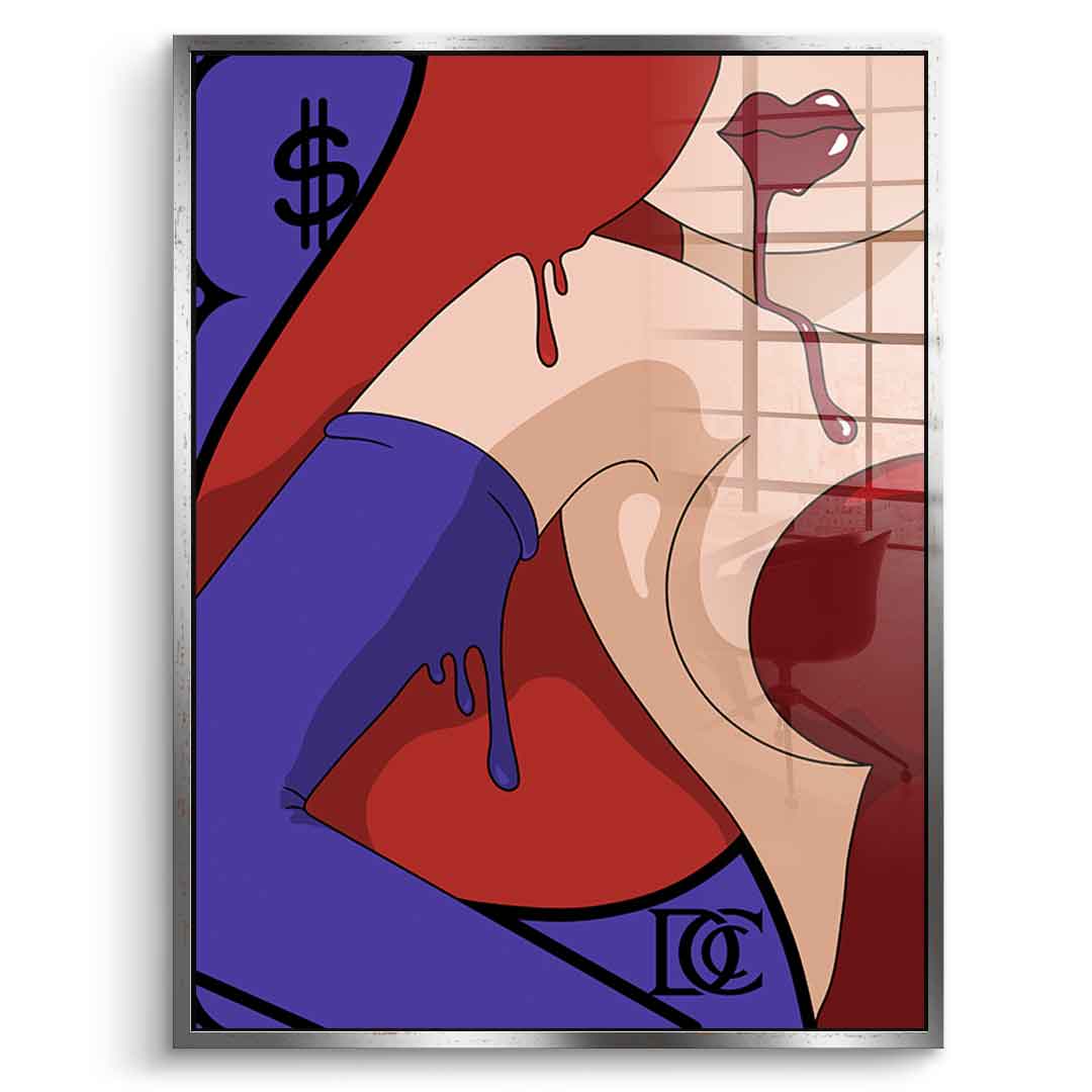 Melting Jessica 2 - Acrylglas