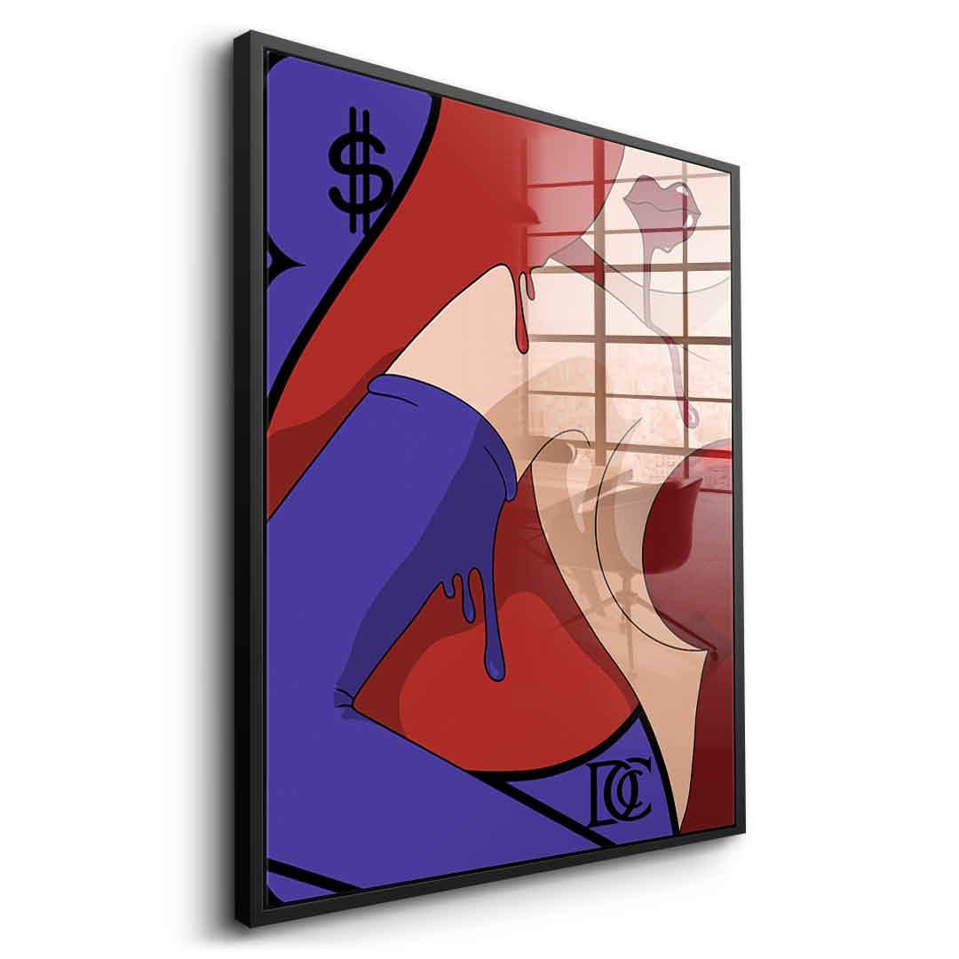 Melting Jessica 2 - Acrylglas