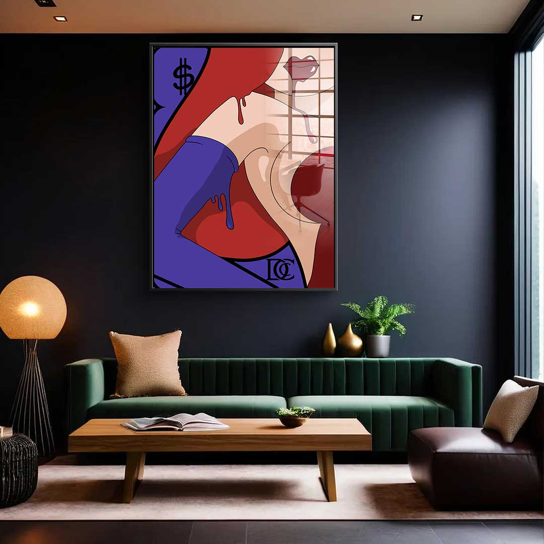 Melting Jessica 2 - Acrylglas