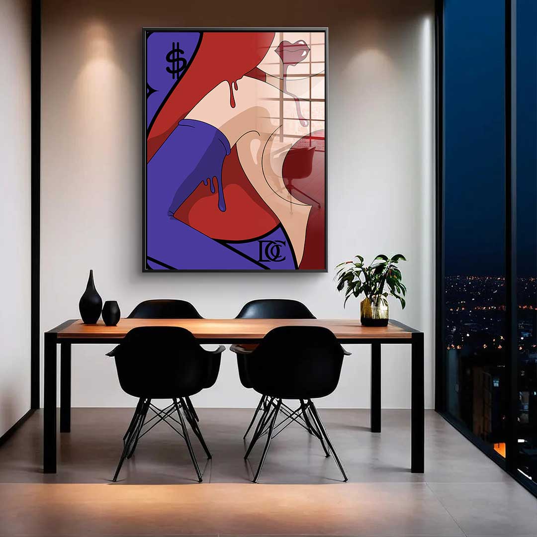 Melting Jessica 2 - Acrylglas