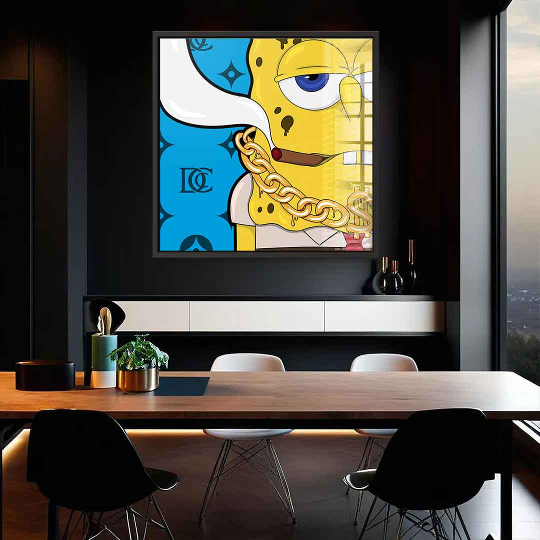 Melting Bob - Square Edition - Acrylic Glass
