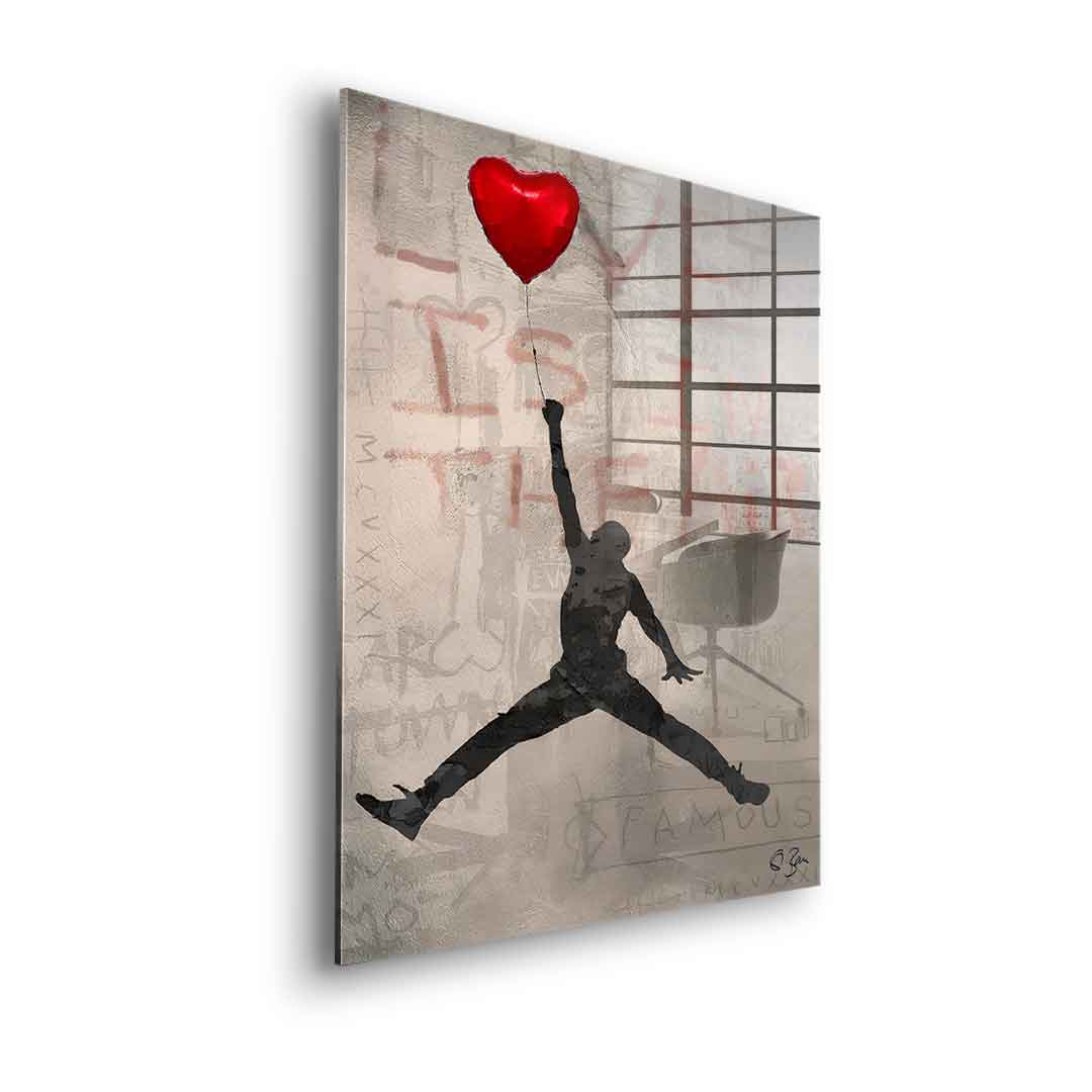 Sneaker Love - Acrylglas