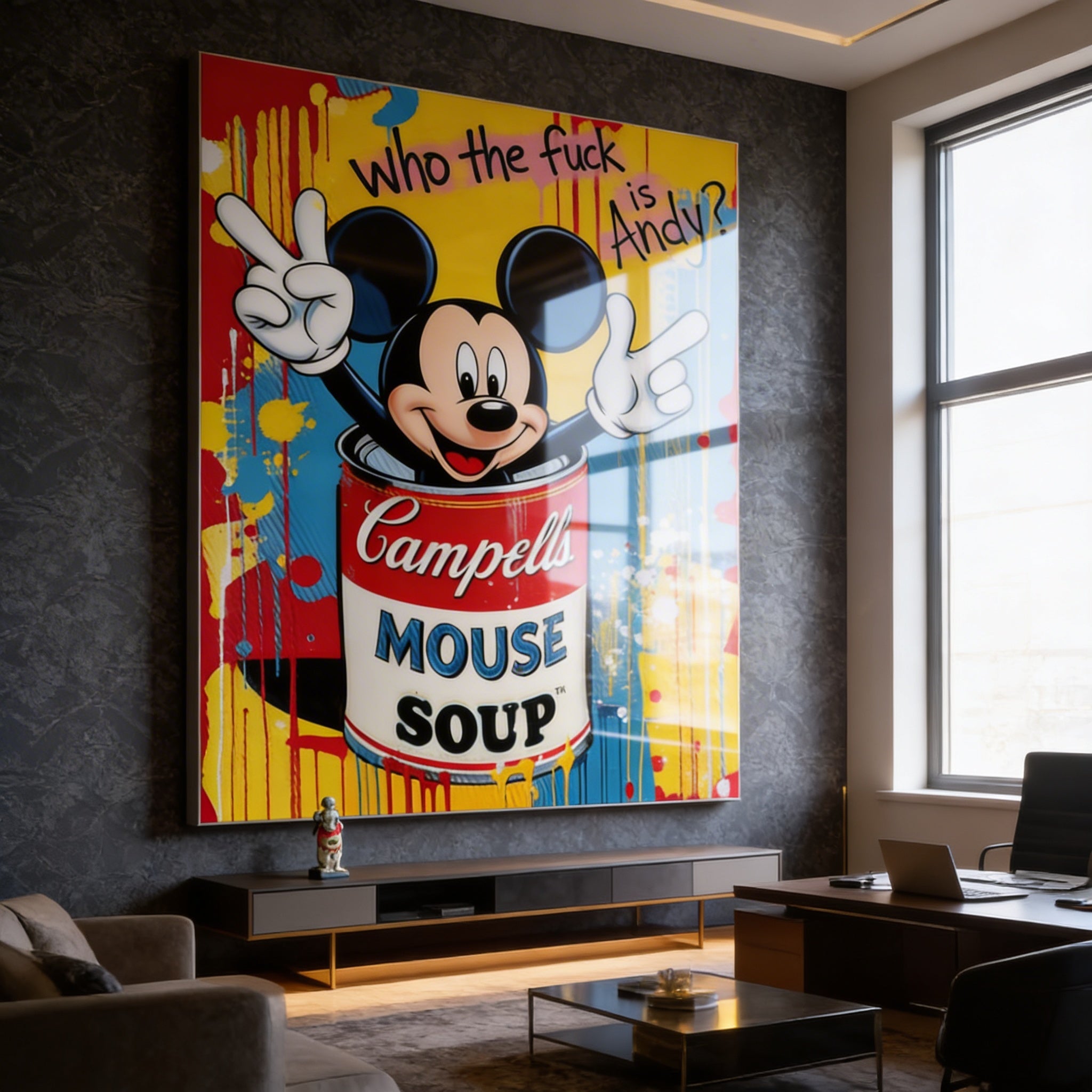Mickey Andy - Acrylic Glass