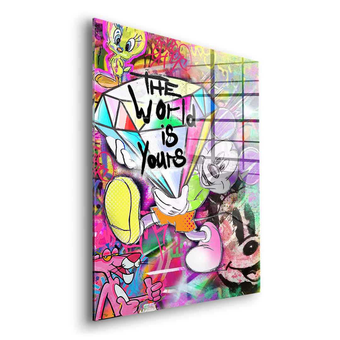 Mickey's World - Acrylic Glass