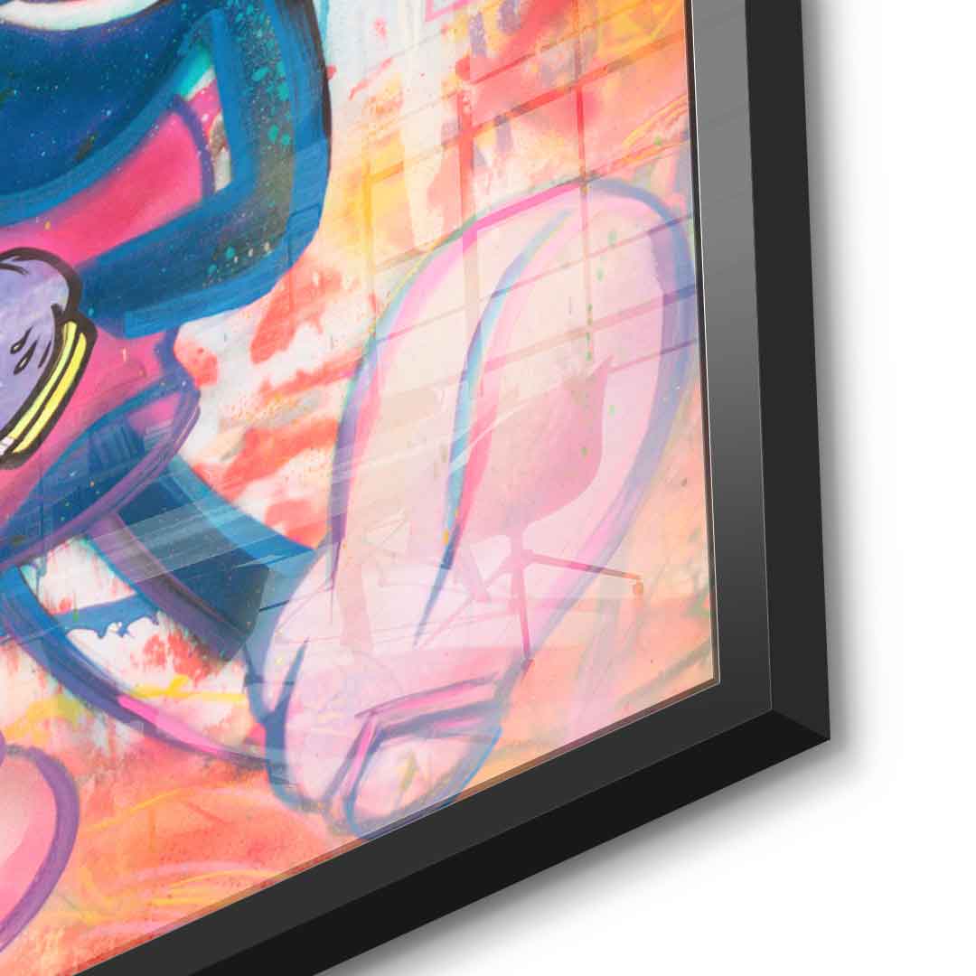 Mickey Sprayed - Acrylic Glass