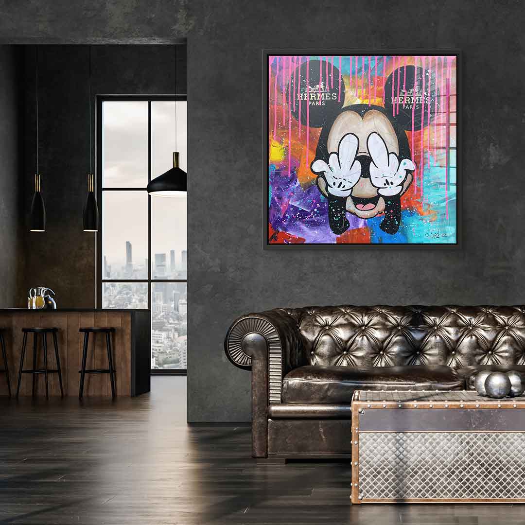 Mickey Hermes – Szkło akrylowe