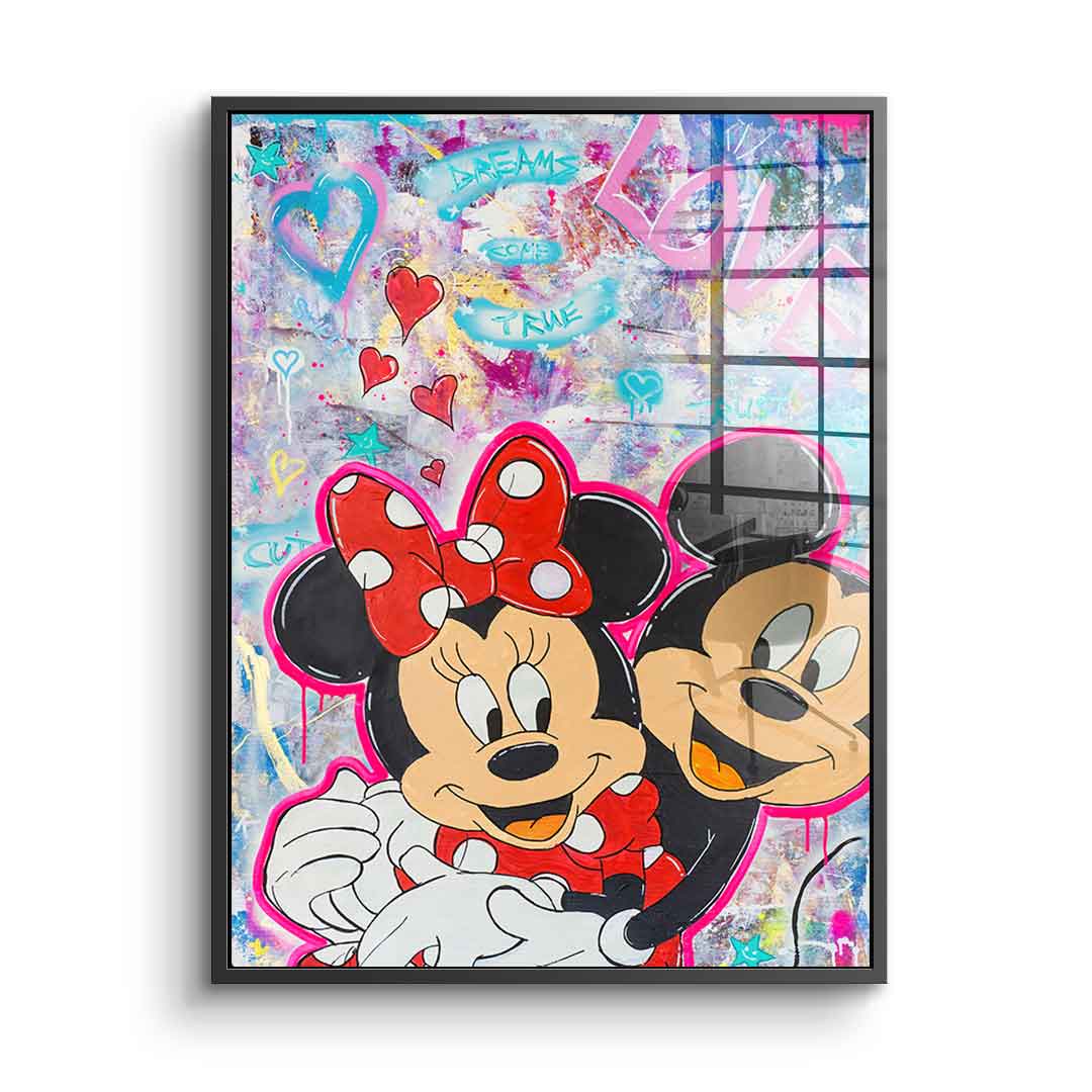 M Love - Acrylic glass
