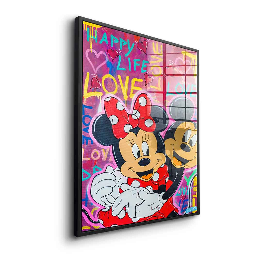 Happy Life - Acrylic glass