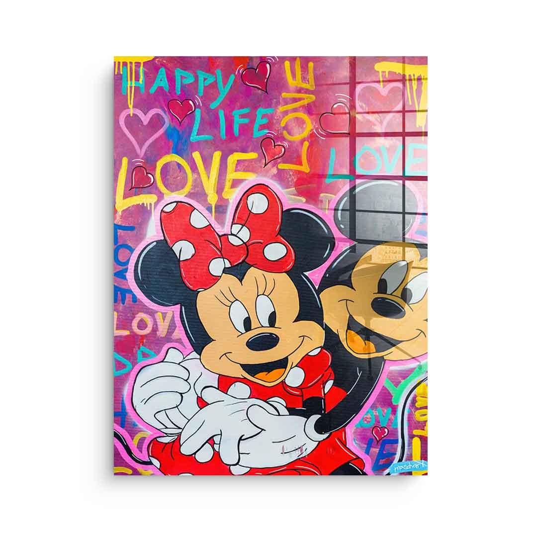 Happy Life - Acrylic glass