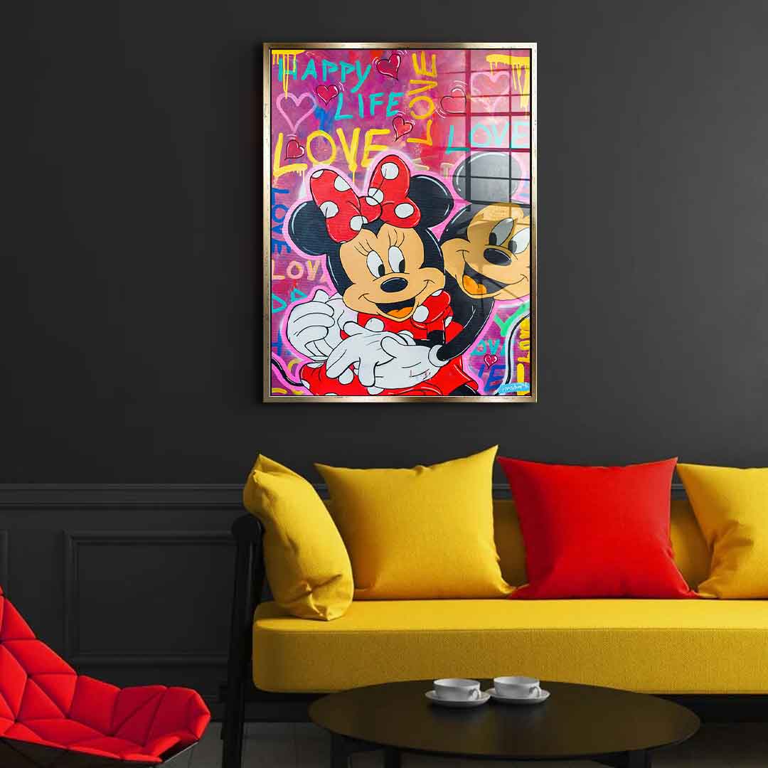 Happy Life - Acrylic glass