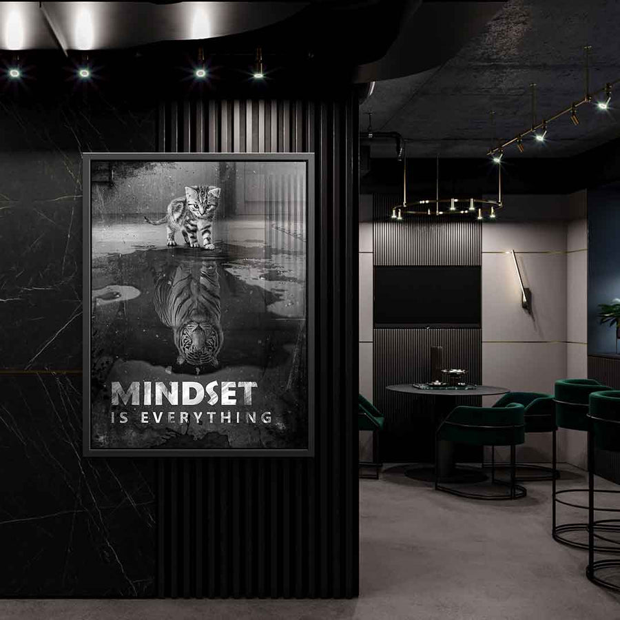 Mindset is everything #Tiger - Silver Leaf
