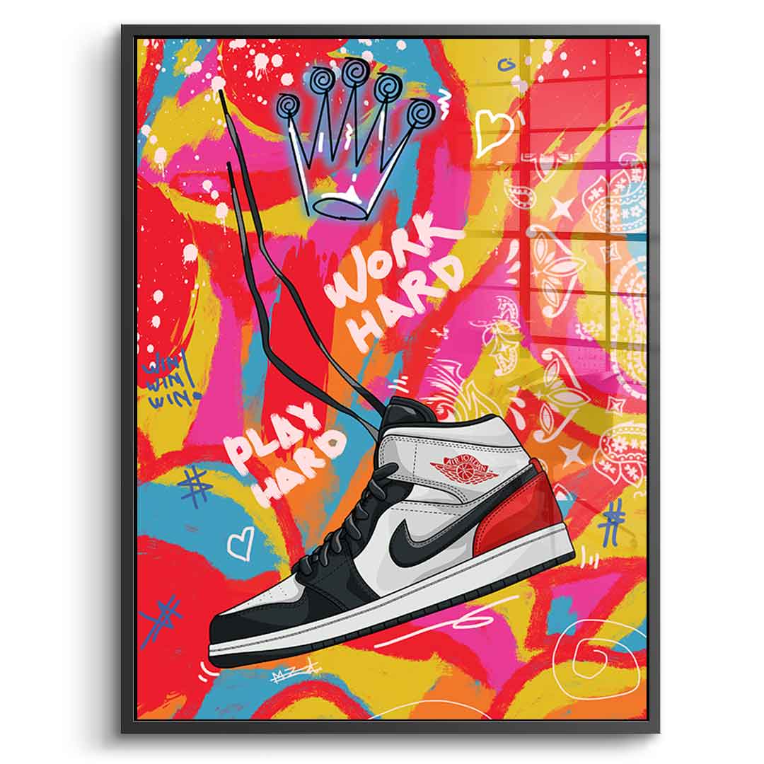 Mj Chicago Pop Art - Szkło akrylowe