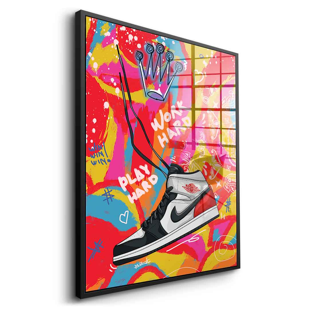 Mj Chicago Pop Art - Szkło akrylowe