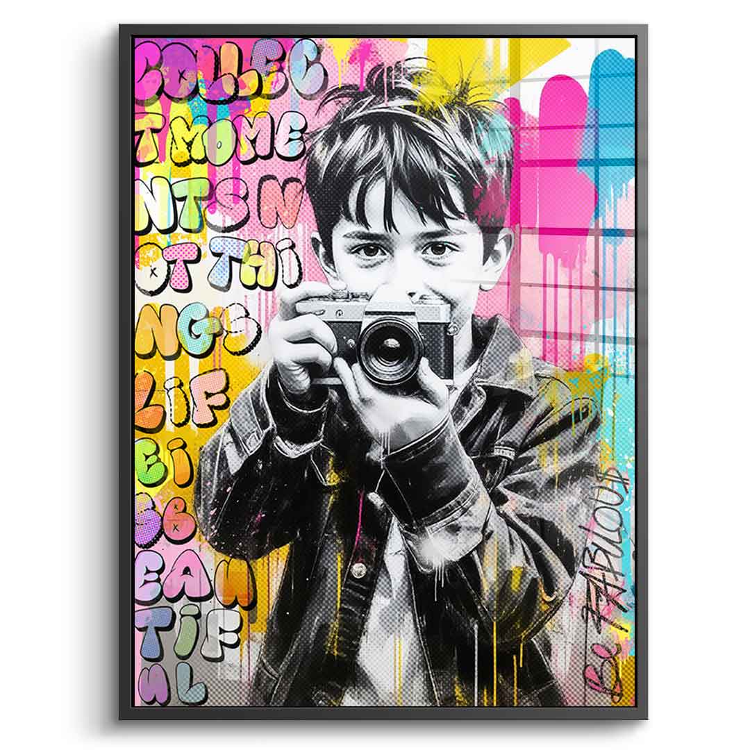 Moments Not Things - Acrylglas