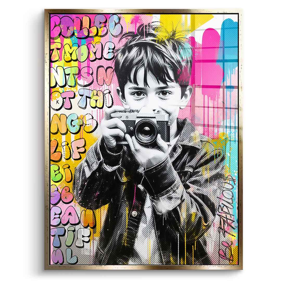 Moments Not Things - Acrylglas