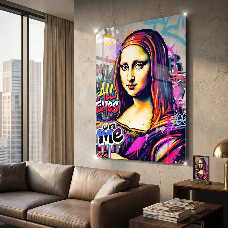 Mona Eyes - Acrylglas