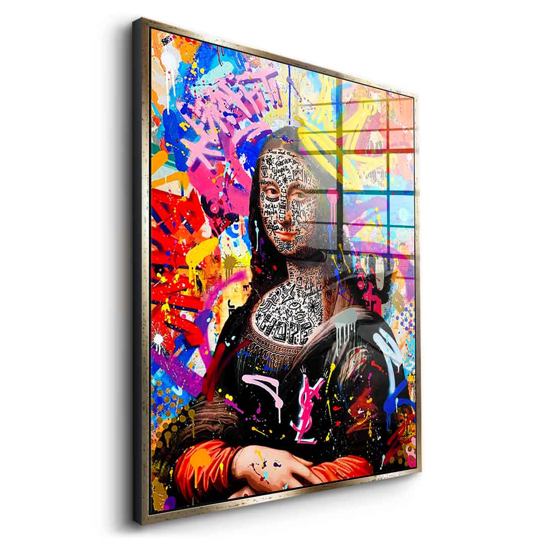 QUEEN MONA - Acrylglas