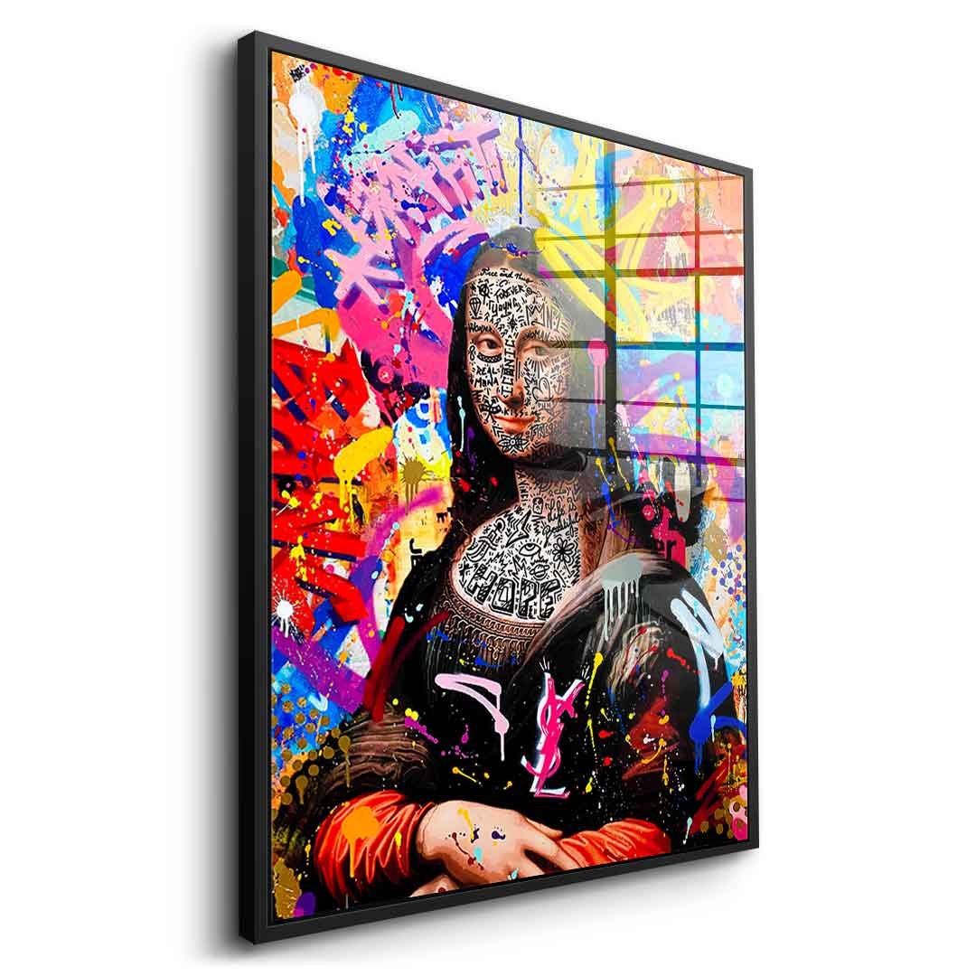 QUEEN MONA - Acrylglas