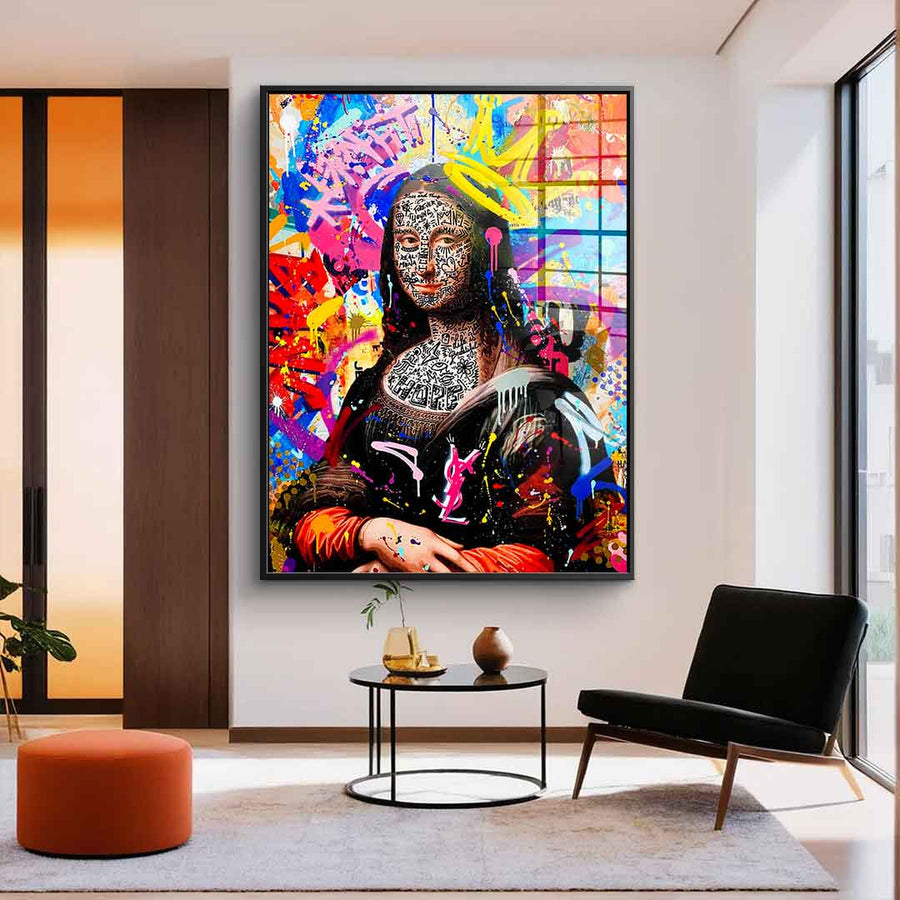 QUEEN MONA - Szkło akrylowe