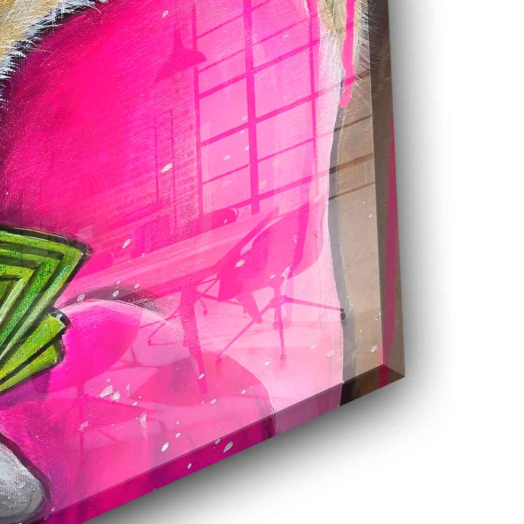 Money Lisa 2.0 - Acrylic glass