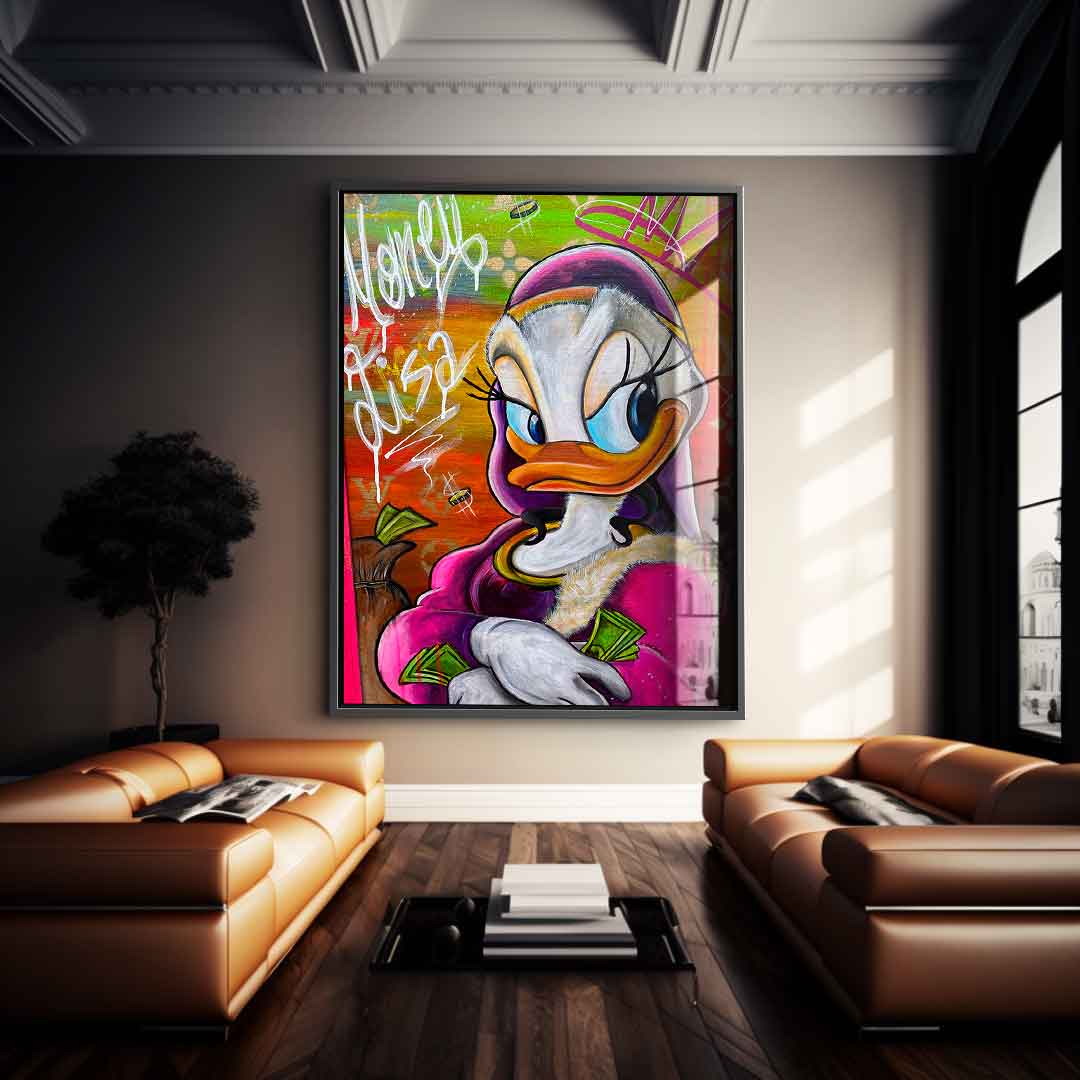 Money Lisa 2.0 - Acrylic glass