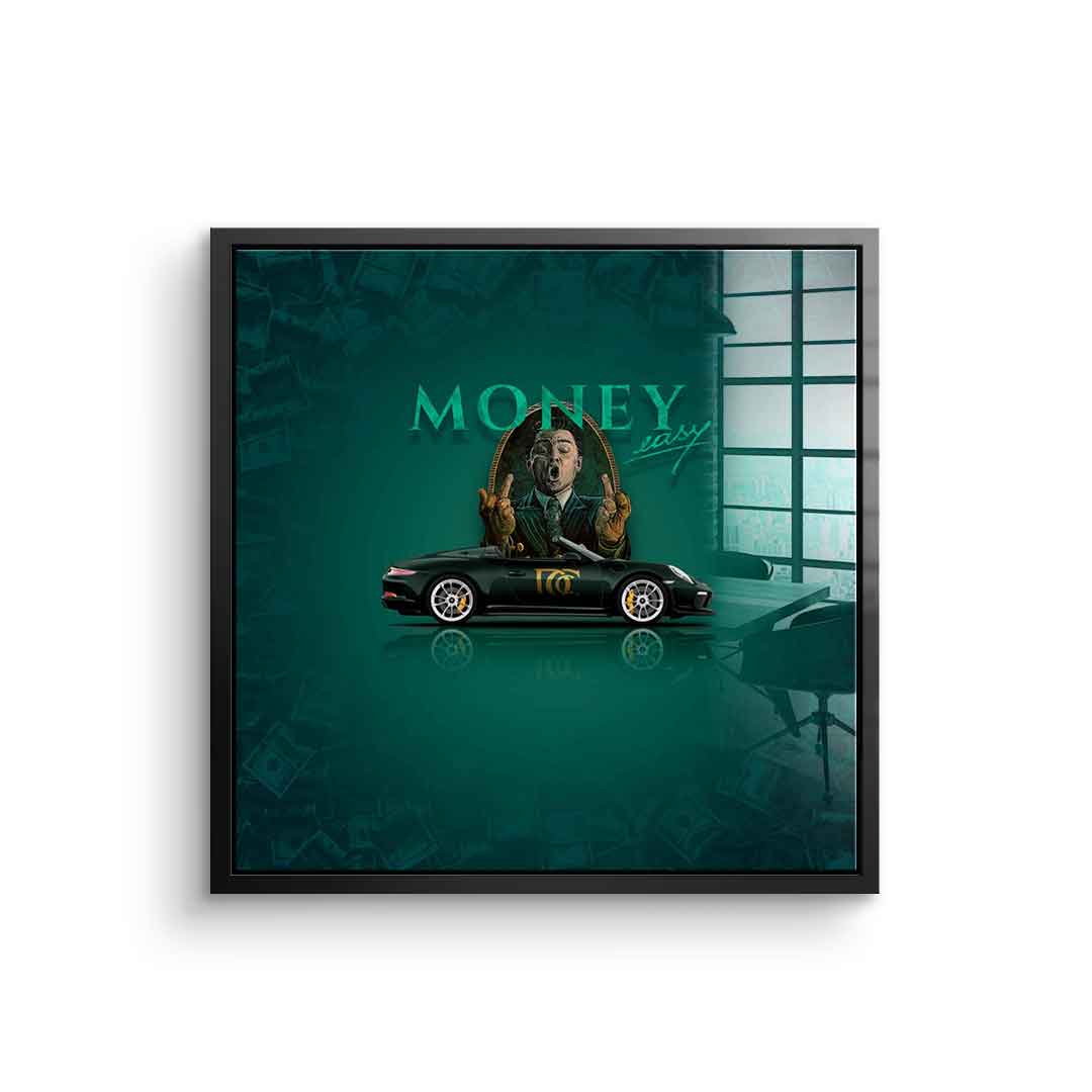 Money easy Green - Akryl